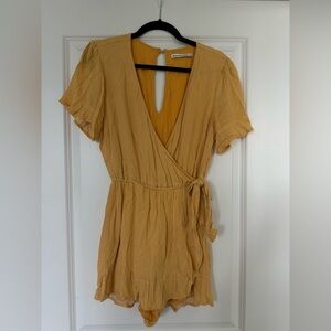 Yellow romper